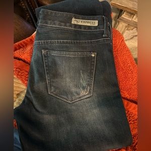 Express Jeans Women Boot Stella Regular Fit Low Rise 4S